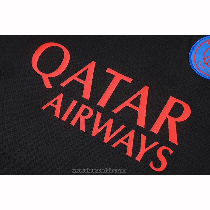 Tracksuit Paris Saint-Germain Short Sleeve 2026-2027 Black - Shorts
